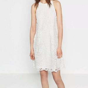 Zara White Lace Dress